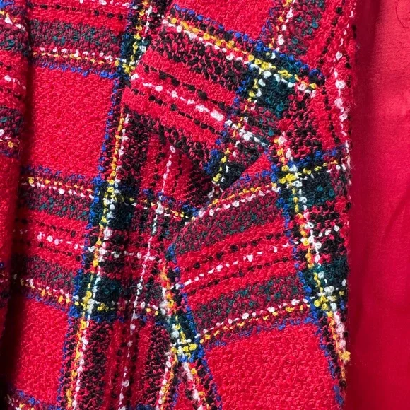 Vintage Bentley red plaid blazer. - Picture 5 of 7